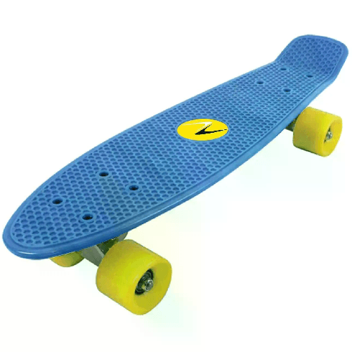 NEXTREME Skateboard Freedom Tavola Azzurra Ruote Gialle