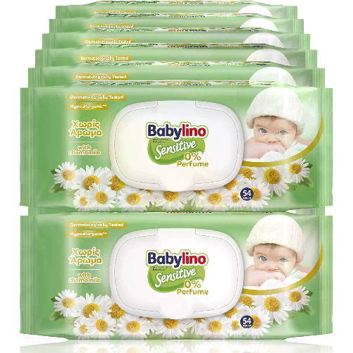 Babylino Salviettine Camomilla 54 Pezzi
