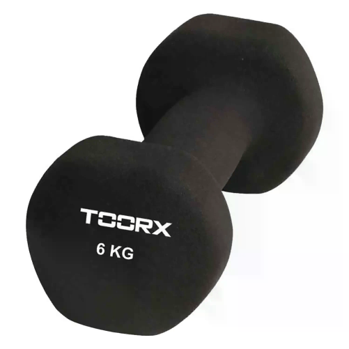 TOORX Manubrio in Neoprene 6 kg. Nero
