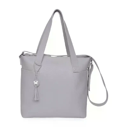 Borsa per Passeggino con Fasciatoio Love Grigia