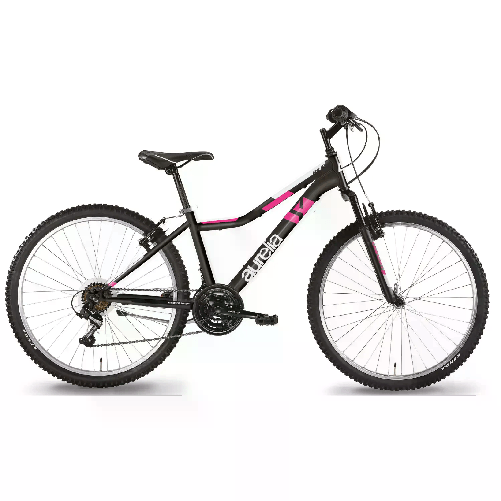 AURELIA Bici per Adulti Bicicletta 26 Pollici Donna Aurelia Nero