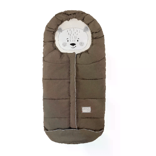 NUVITA Sacco Termico Junior Cuccioli per Passeggino Marrone Moovo By Nuvita