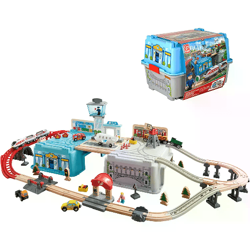 HAPE Super City Scape Transport Bucket Set