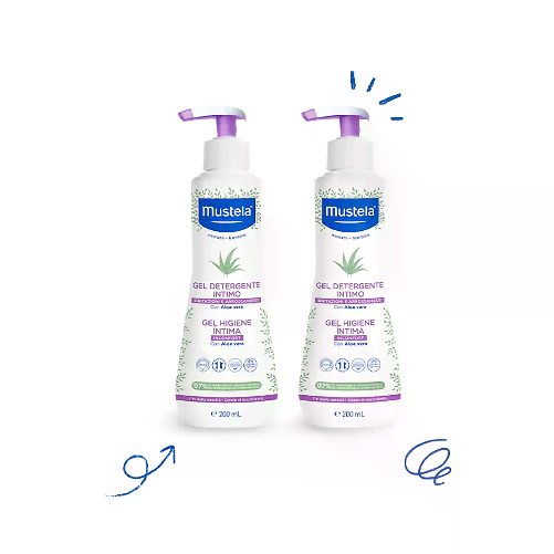 Mustela Gel Detergente Intimo 200ml Bipack