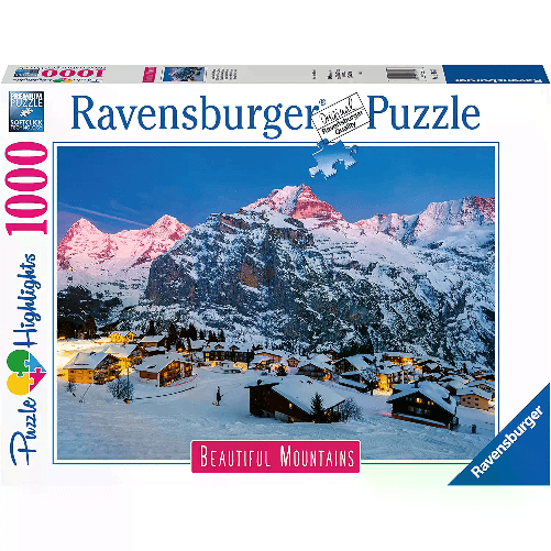 RAVENSBURGER Puzzle 1000 Pezzi Oberland Bernese Svizzera