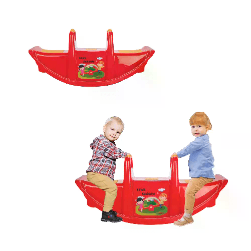 Dondolino Multi Bimbi 3 Posti Garden Rosso
