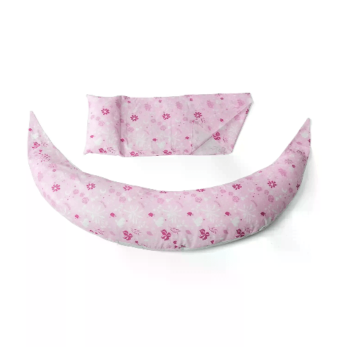 Cuscino Allattamento Dreamwizard Colore Fiori Rosa