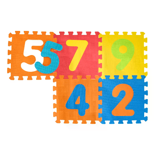 Gogo - Morbidi Tappetini in EVA con Numeri 9 Pz