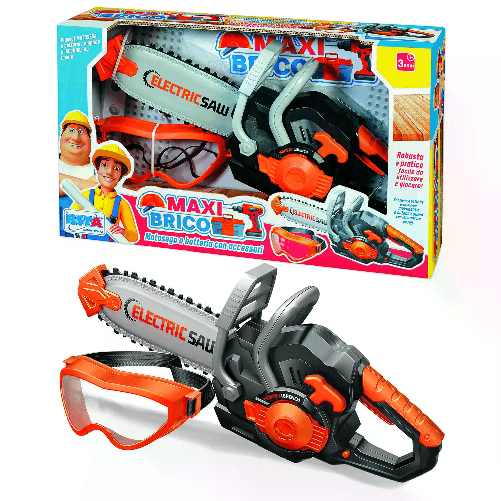 Motosega Maxi Brico con Occhiali Lavoro