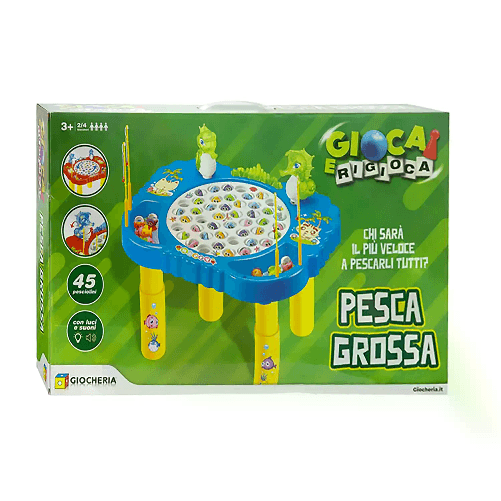 GIOCHERIA Pesca Grossa, Gioca e Rigioca