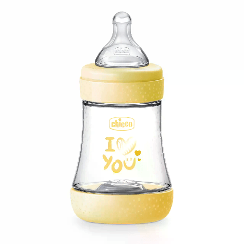 CHICCO LEGGERA Biberon Perfect 5 150 ml Flusso Lento Silicone Unisex