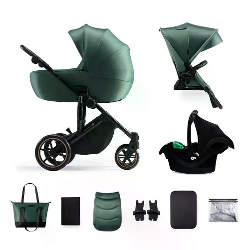KINDERKRAFT Trio Prime 2 Pro I-size Green Kinderkraft