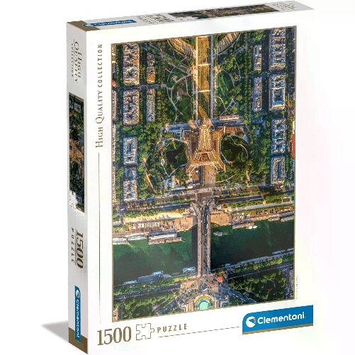 CLEMENTONI Puzzle 1000 Pezzi Hqc Flying Over Paris