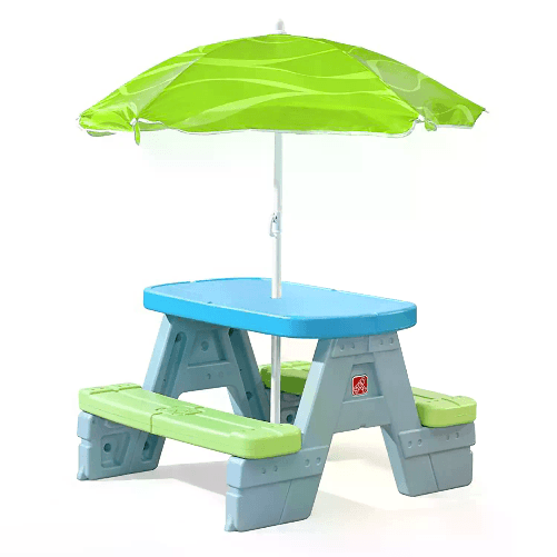 THE STEP 2 Tavolino Picnic Con Ombrellone Step2
