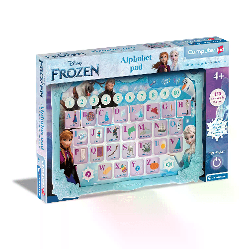 Clementoni Disney Baby 16480 giocattolo educativo CLEMENTONI Sapientino Frozen Alphabet Pad 4+
