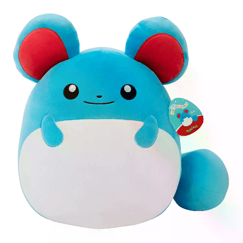 Squishmallows Pokemon Peluche 35 Cm: Marill