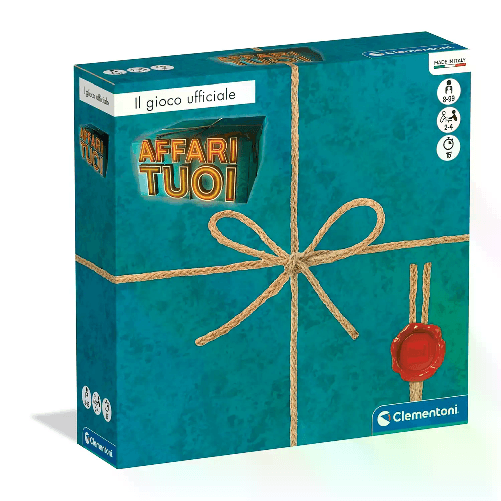 CLEMENTONI Clementoni Affari Tuoi - Gioco di Società, 8+ Anni, 2-4 Giocatori