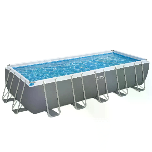 BESTWAY Piscina Steel Pro MAX Rettangolare Cm. 640x274x132 Cap. 19.281L