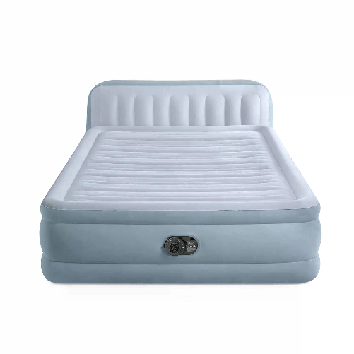 Materasso Matrimoniale Plush con Poggiatesta Cm 152X236X86 Pompa Elettrica