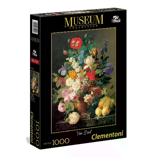 CLEMENTONI Puzzle 1000 Pezzi Hqc Museum Bowl Of Flowers Vaso Di Fiori