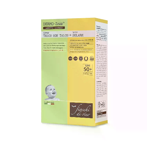 FIOCCHI DI RISO Fiocchi di Riso Bipacco - Talco Spray + Crema Solare