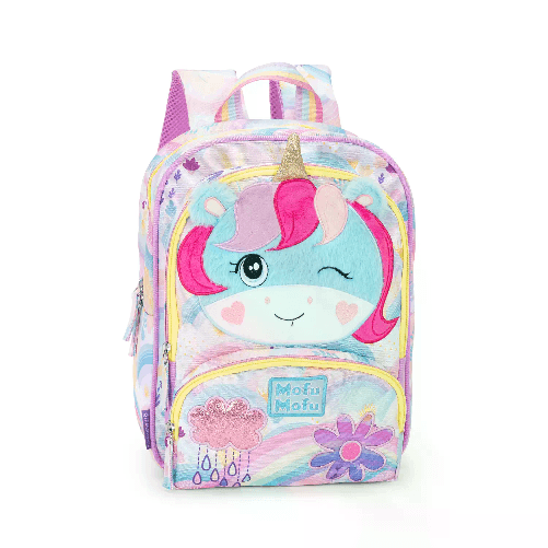 Mofumofu Mini Zaino Asilo Unicorno