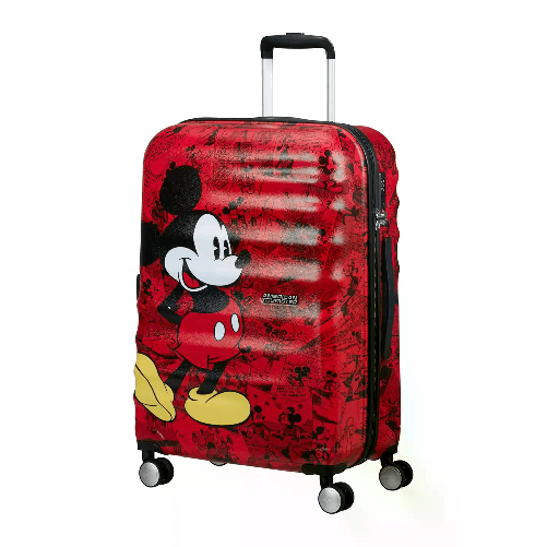 Trolley American Tourister Wavebreaker Disney 67 cm Mickey Comics Red