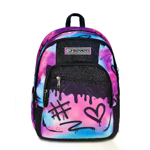 Sprint Paint Girl Zaino Scuola Dual Detach