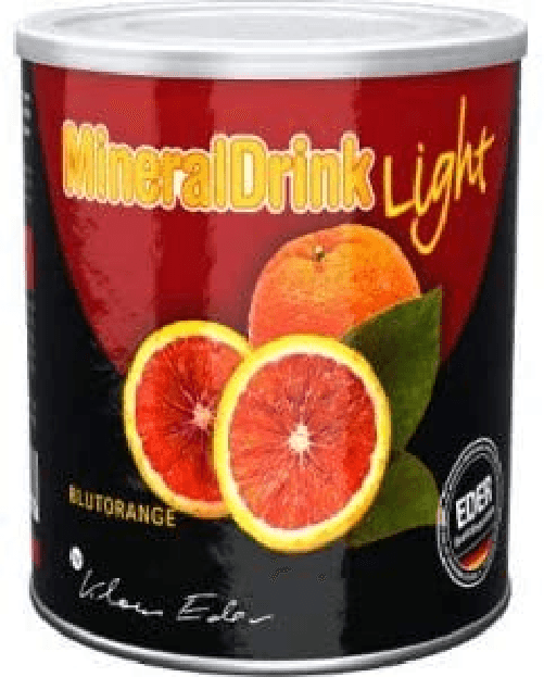 Scen Mineraldrink light - Scen - 450 gr di Sali minerali e vitamine In polvere - gusto arancia rossa