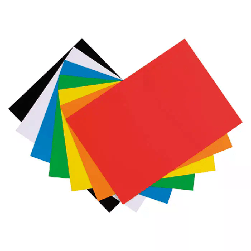 VINCO EDUCATIONAL Fogli Magnetici Colorati Formato A4 7 Fogli