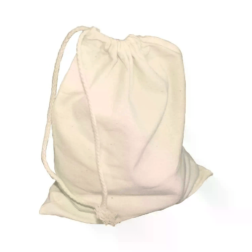 EDUPLAY.DE Sacca in Cotone Bianco da Decorare 35x40 cm 5 Pezzi