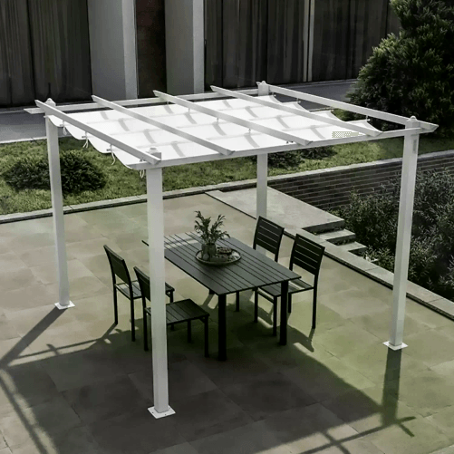 SALMAR Gazebo Mykonos 3x3 Grigio