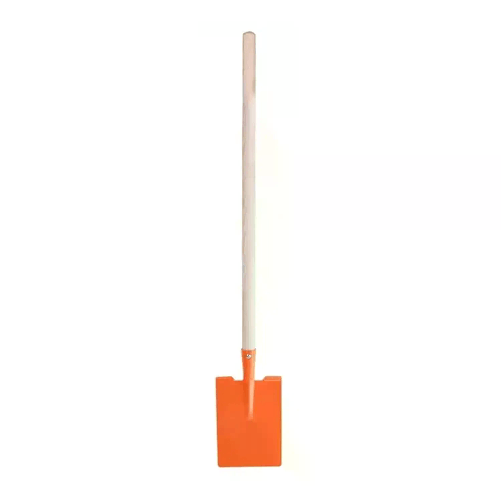 Maxi Vanga In Metallo Con Manico In Legno - 76 Cm.
