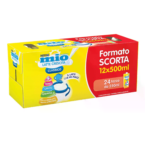 Nestlè - Latte Mio Brick 500 Ml Confezione 12x500