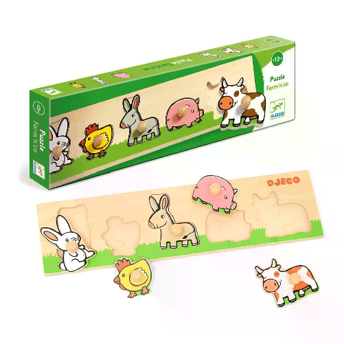 Gioco Incastri Amici della Fattoria