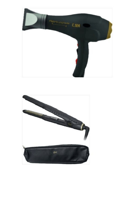 Ghd PHON RETRO' C924 BLACK PIU' PIASTRA MINI GHD NEW EDITION CON POCHETTE