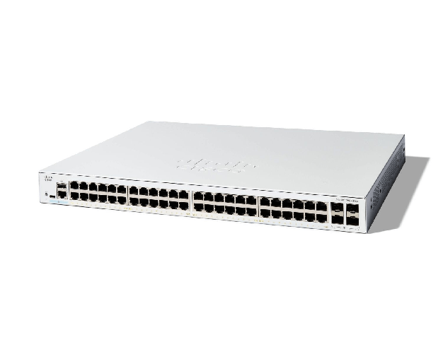 Cisco - Switching Cisco C1300-48T-4G switch di rete Gestito L2/L3 Gigabit Ethernet (10/100/1000) Bianco CISCO - SWITCHING Catalyst 1300 48-port ge 4x1