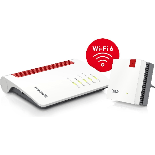 AVM-FRITZ Modem avm 7530ax con repeater 1200ax - 28981