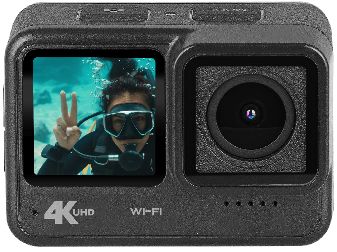 Trevi GO 2600 4K fotocamera per sport d'azione 20 MP 4K Ultra HD CMOS Wi-Fi 116 g