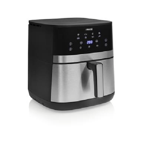 Princess 182474 Singolo 7 L Indipendente 2300 W Friggitrice ad aria calda Nero, Acciaio inox