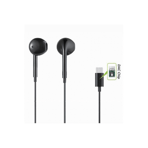 Auricolare In-ear Cuffie 1.2mt Connettore Type-c Dac Chip Per Smartphone Au-tc01 -