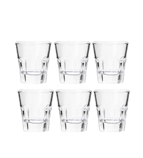 Borgonovo London shot set 6 pz Bicchiere da 4,2 cl Liquore