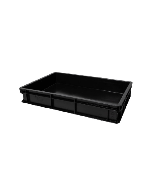 Genus dei, cassetta nero, porta impasto cm 30x40x10 per panetti lievitati