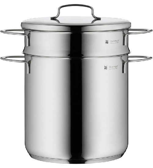 Wmf mini set pasta, vaporiera, acciaio inox ø 18 adatto ad induzione