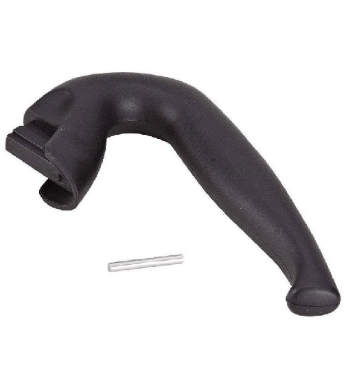 Bialetti manico di ricambio 3 - 4 tazze originale per moka express, nero
