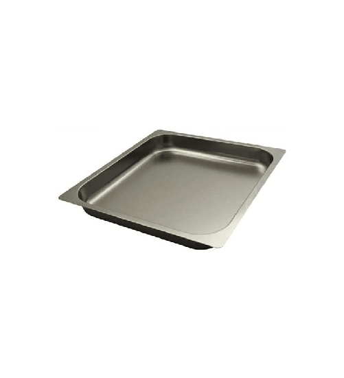 Abert teglia gastronorm gn 2/3 h 65 mm, da forno in acciaio inox 18-10 bordo piano, professionale