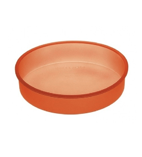 Pavoni stampo tortiera giallo cm 26x4 resistente da - 40 ° + 280 °