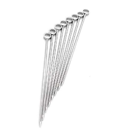 The bars cocktail picks/ set 12 pz spiedini per cocktail acciaio inox the bars
