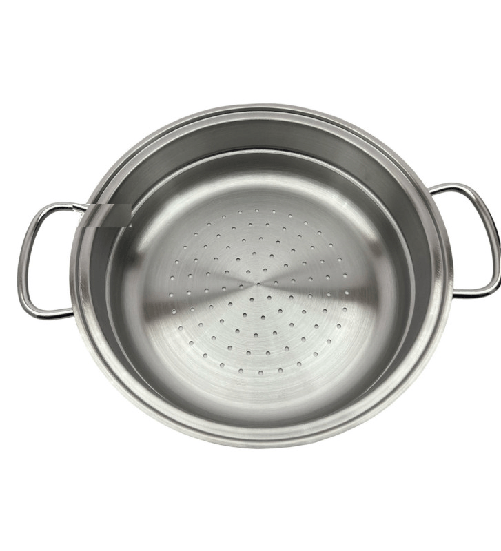 Gnali cestello universale cm 24 per cottura a vapore, in acciaio inox