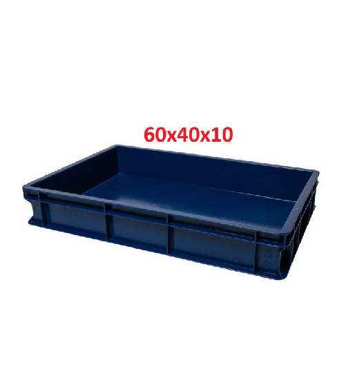 Genus Dei cassetta Blu, porta impasto cm 60x40x10, per panetti lievitati